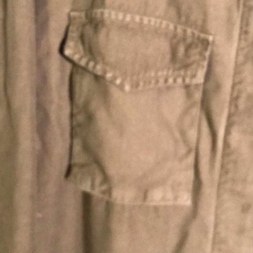 Sneak peek size medium army green jacket - Picture 6 of 6